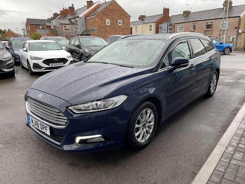 Used Ford Mondeo Titanium 120 HP (88 kW) 2018 Blue Estate