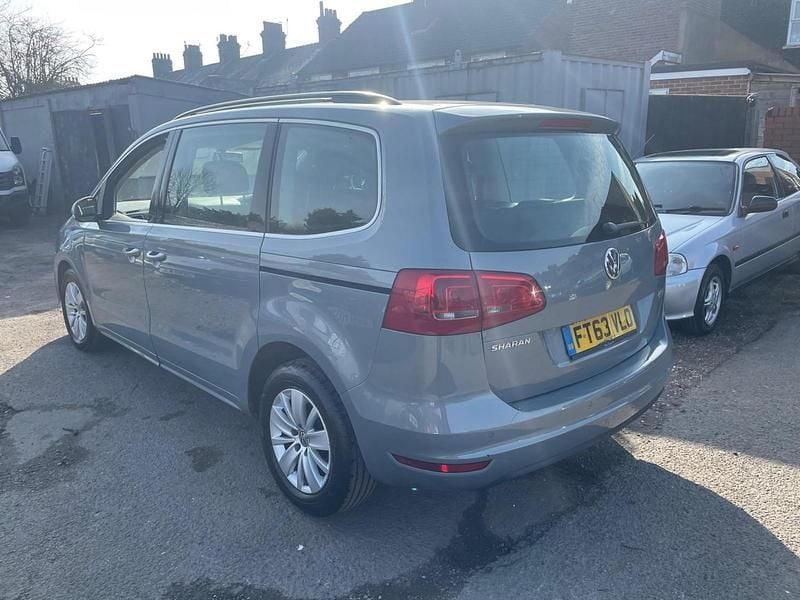 Used VW Sharan SE 140 HP (102 kW) 2014 Grey MPV