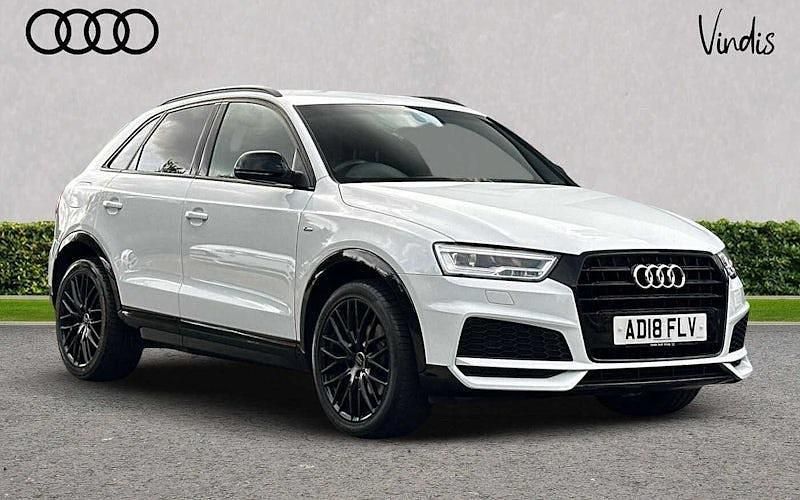 Grey Used 2018 Audi Q3 Black Edition SUV | £18,137 (Good price) - Image 1/4