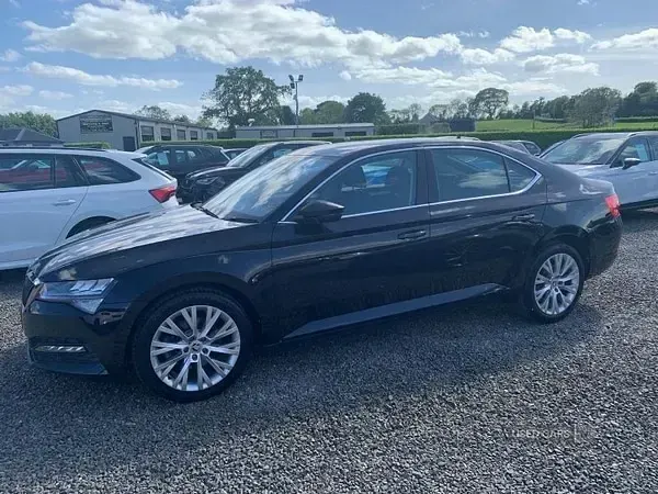 Used Skoda Superb SE 150 HP (110 kW) 2023 Black Hatchback