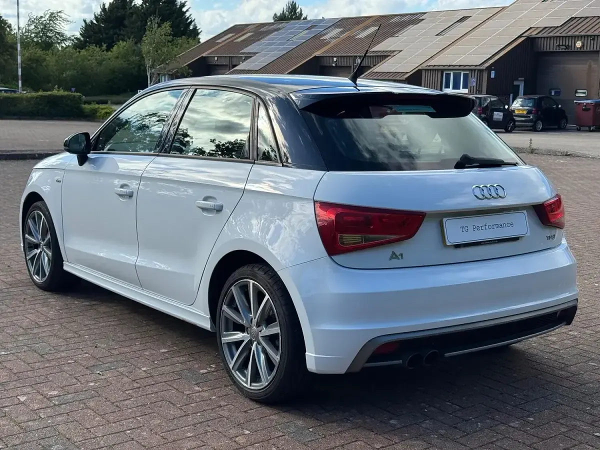 Used Audi A1 S-Line 2014 White Hatchback