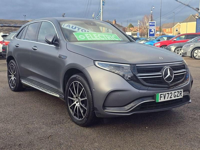 Used Mercedes EQC400 AMG line 300 kW (408 HP) 2022 Grey SUV