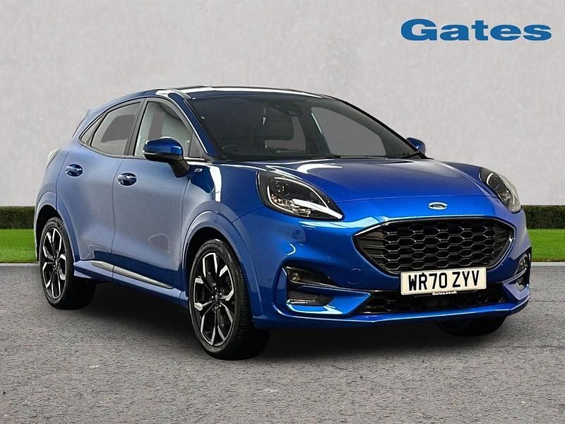 Blue Used 2020 Ford Puma Gen-E ST-Line X Hatchback | £14,000 (A bit pricey) - Image 1/4