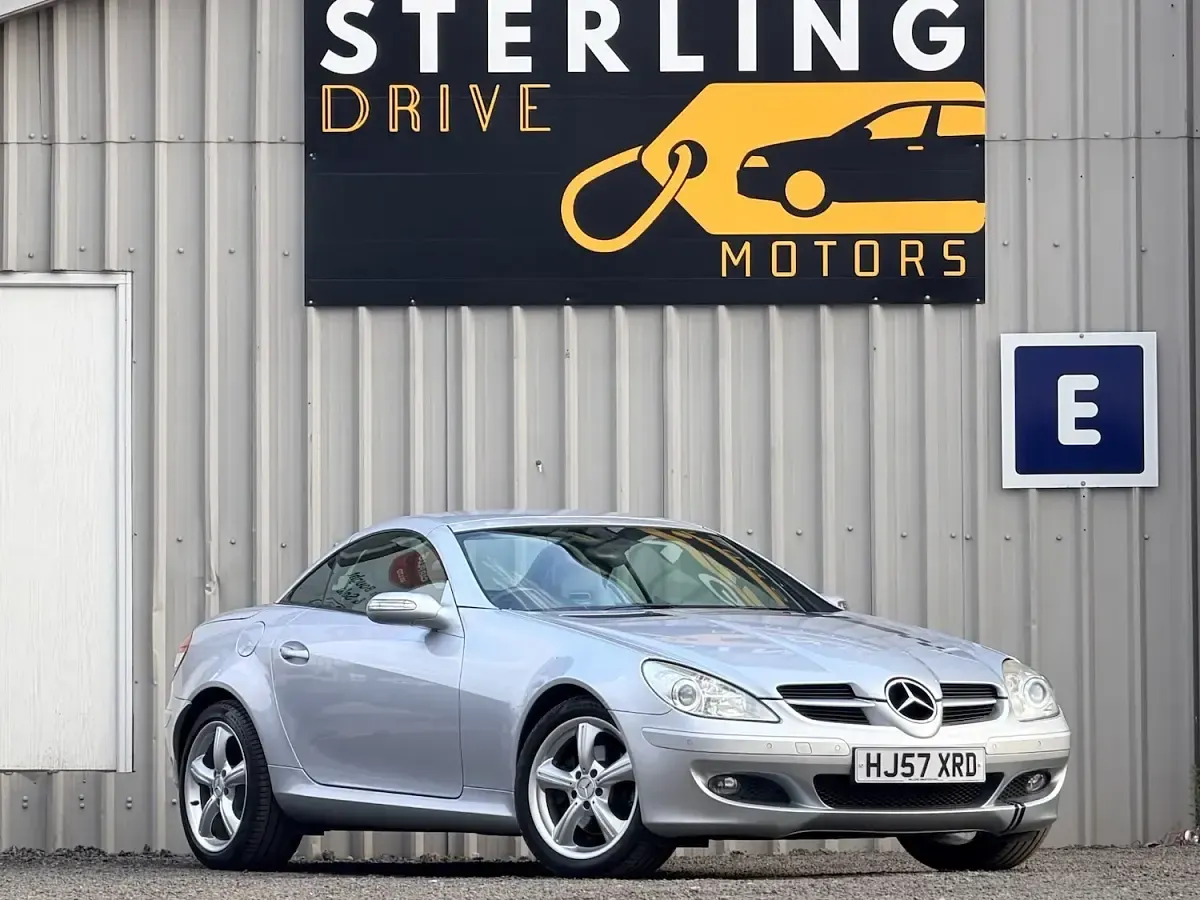 Used Mercedes SLK280 2007 Silver Cabriolet