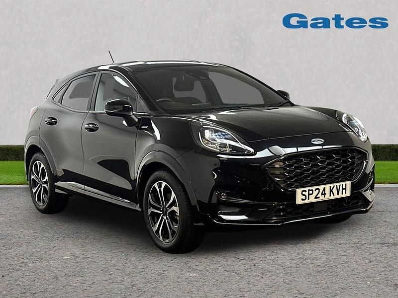 Black Used 2024 Ford Puma Gen-E ST-Line Hatchback | £20,299 (Fair price) - Image 1/4