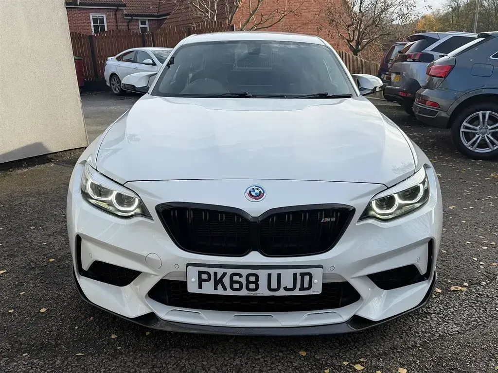 Begagnad BMW M2 Competition Edition 2018 Vit Sportkupé