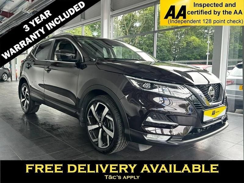 Black Used 2020 Nissan Qashqai Tekna SUV | £16,295 (Fair price) - Image 1/2