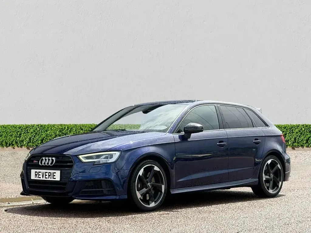 Used Audi S3 Sportback Black Edition 310 HP (228 kW) 2018 Blue Hatchback