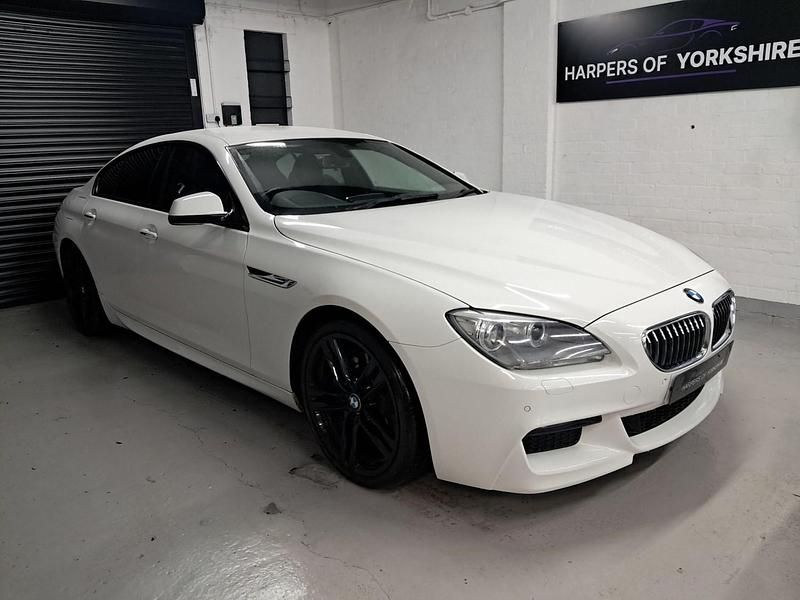 White Used 2013 BMW 640 M Sport Coupe | £9,295 (Fair price) - Image 1/4