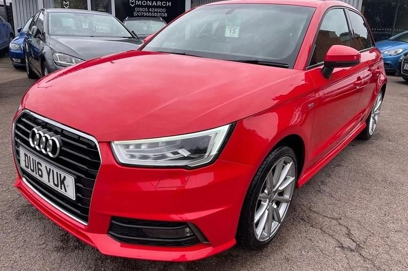 Red Used 2016 Audi A1 Sportback S-Line Hatchback | £8,590 (Fair price) - Image 1/1