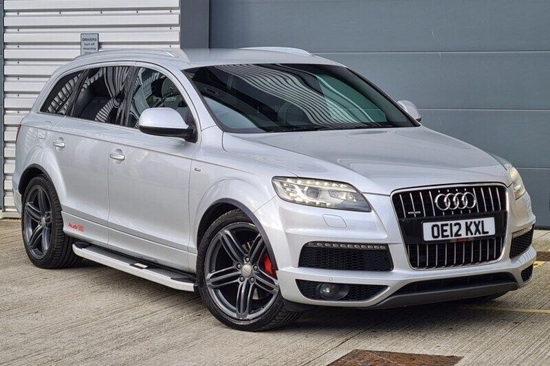 Silver Used 2012 Audi Q7 S-line plus SUV | £9,495 (Super price) - Image 1/1