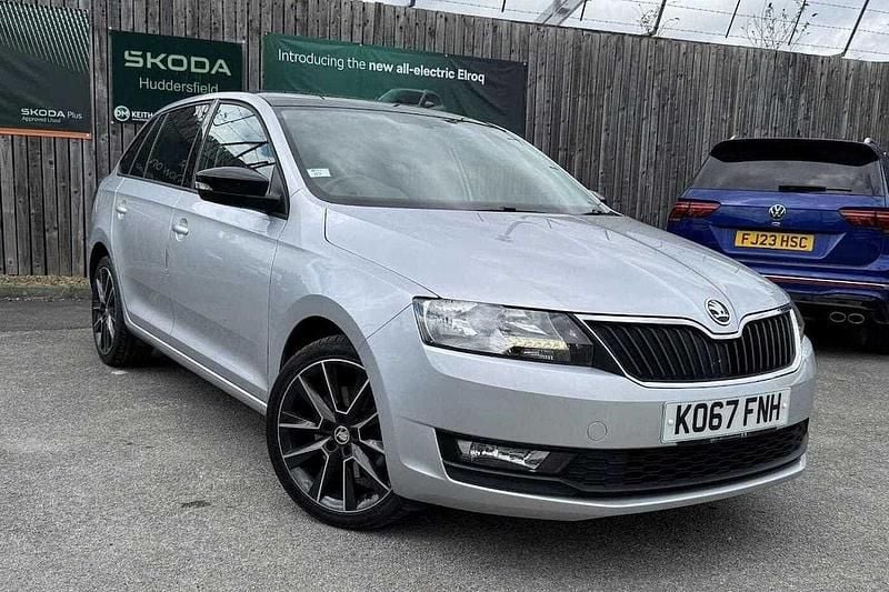 Silver Used 2018 Skoda Rapid Sport Hatchback | £9,495 (Fair price) - Image 1/4