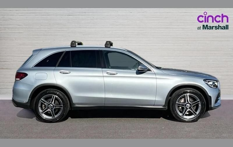 Used Mercedes GLC300e AMG line 254 HP (186 kW) 2022 Silver SUV