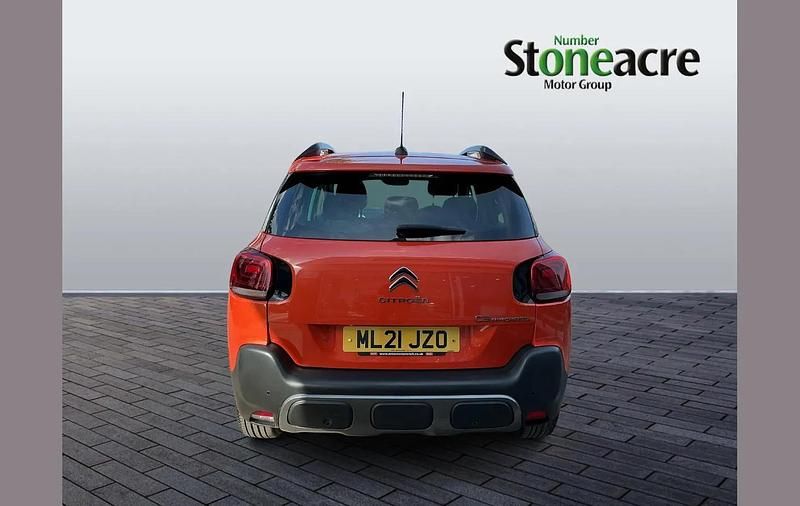 Used Citroën C3 Aircross PureTech 108 HP (79 kW) 2021 Orange SUV