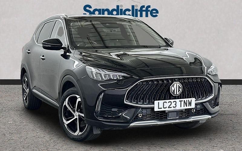 Metallic black pearl Used 2023 MG HS Trophy SUV | £15,055 (Fair price) - Image 1/4