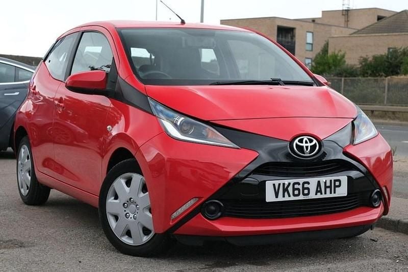 Red Used 2016 Toyota Aygo X-play Hatchback | £7,299 (Fair price) - Image 1/1