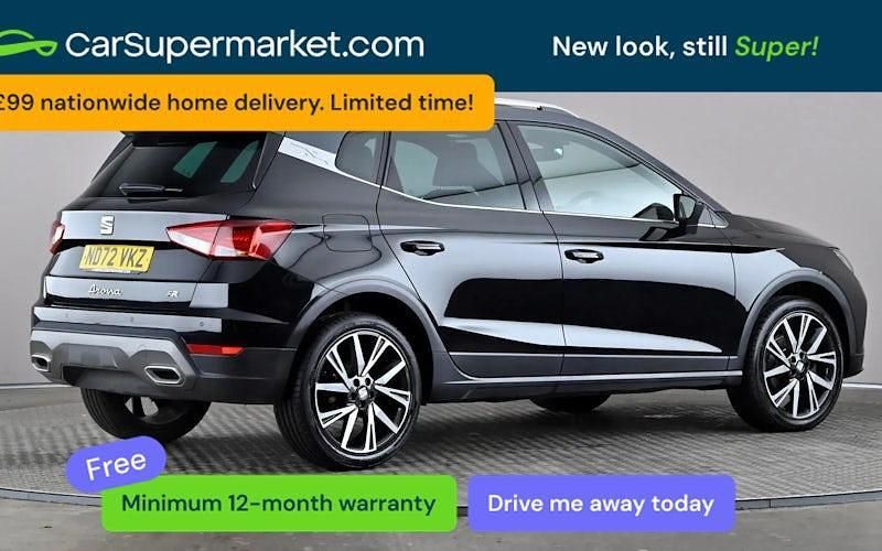 Used Seat Arona FR 110 HP (80 kW) 2022 Black SUV