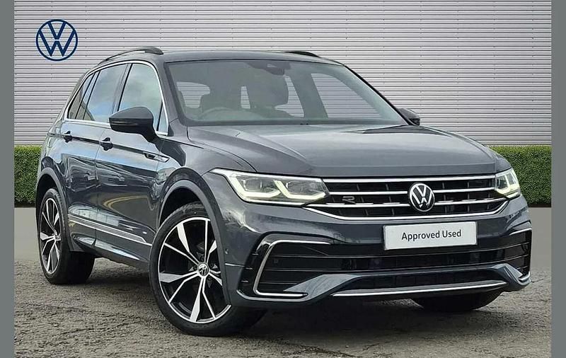 Used VW Tiguan R-line 150 HP (110 kW) 2022 Grey SUV