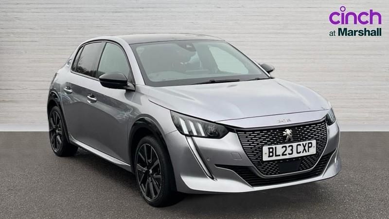 Grey Used 2023 Peugeot e-208 GTi Hatchback | £13,962 (Fair price) - Image 1/4