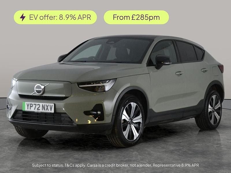 Green Used 2022 Volvo C40 Plus SUV | £18,751 (Good price) - Image 1/3