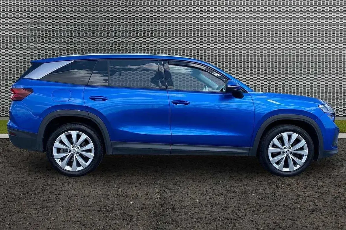 Used Skoda Kodiaq SE L 110 HP (80 kW) 2024 Race blue metallic SUV