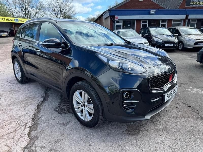 Begagnad Kia Sportage 2016 Svart SUV