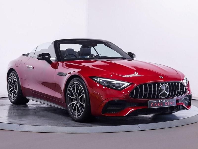 Red Used 2023 Mercedes SL43 AMG Premium Cabriolet | £69,800 (Good price) - Image 1/4