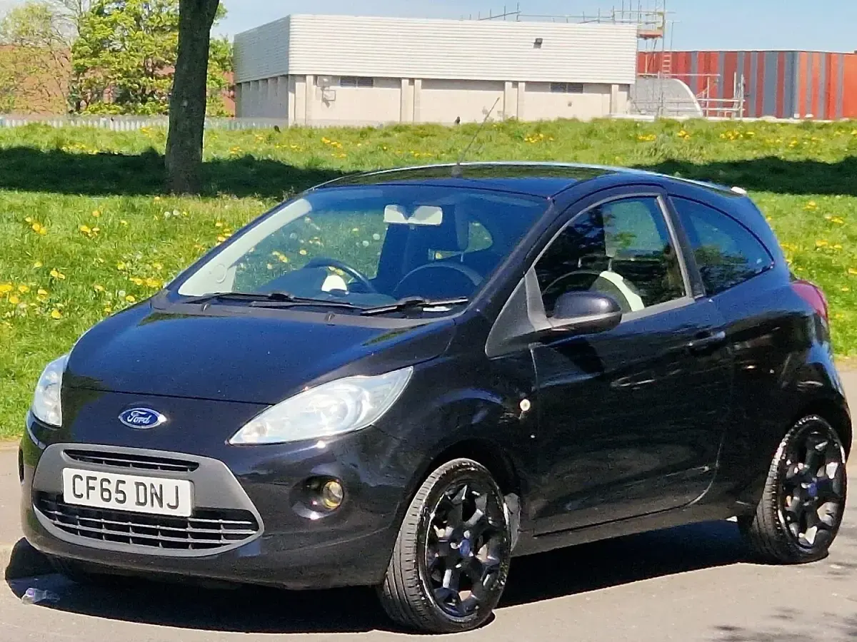 Used Ford Ka Zetec 2016 Black Hatchback