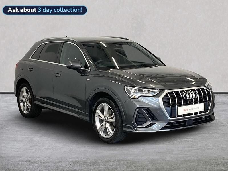 Grey Used 2024 Audi Q3 S-Line SUV | £32,642 (Fair price) - Image 1/4