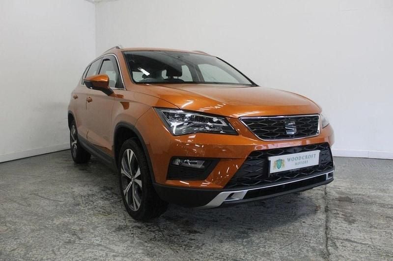 Orange Used 2017 Seat Ateca Ecomotive SUV | £9,995 (Fair price) - Image 1/3