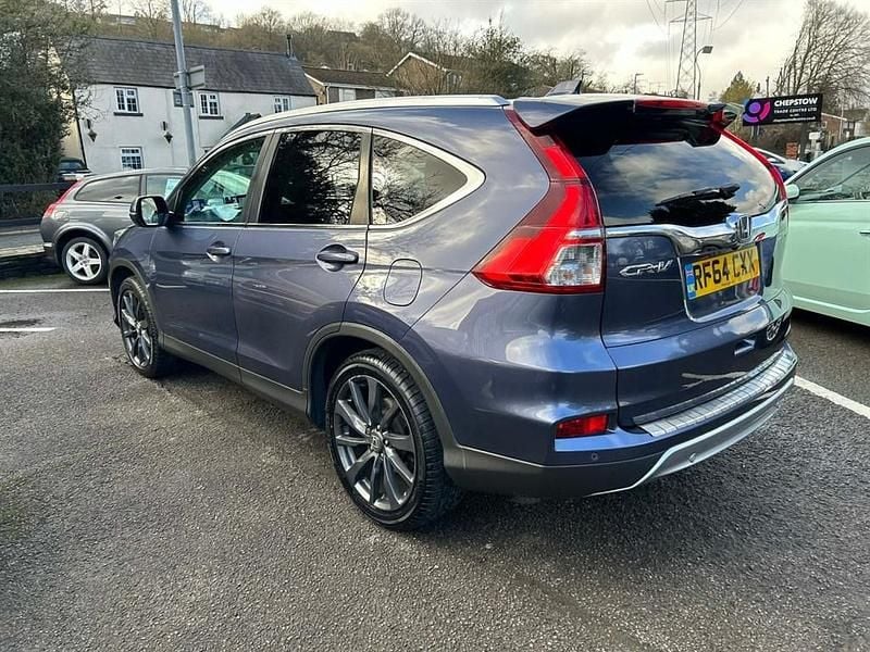Used Honda CR-V SR 120 HP (88 kW) 2015 Blue SUV