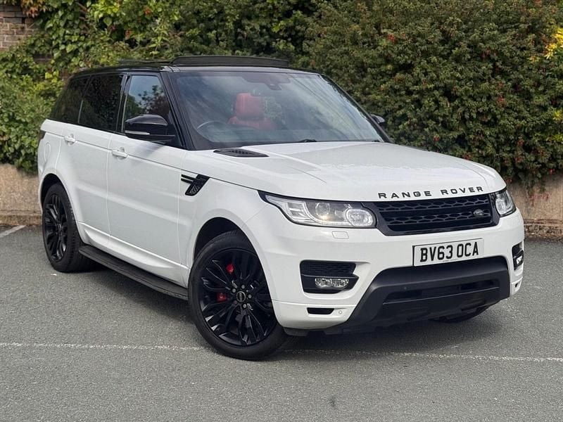 White Used 2013 Land Rover Range Rover Sport HSE Dynamic SUV | £13,995 (Fair price) - Image 1/4