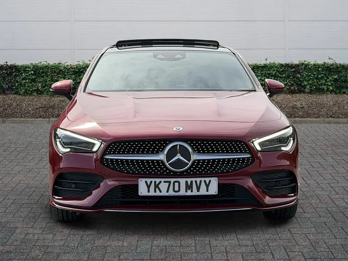 Used Mercedes CLA200 AMG Line Premium Plus 2020 Red Coupe