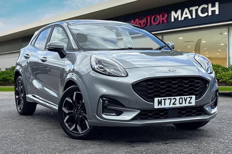 Silver Used 2022 Ford Puma ST-Line X SUV | £16,999 (Good price) - Image 1/4