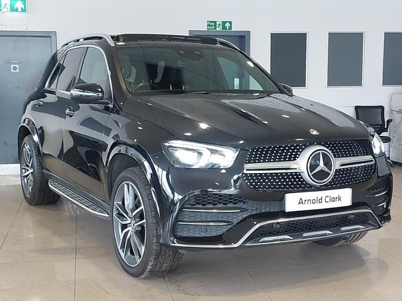 Black Used 2019 Mercedes GLE400 AMG line SUV | £38,498 (Fair price) - Image 1/4