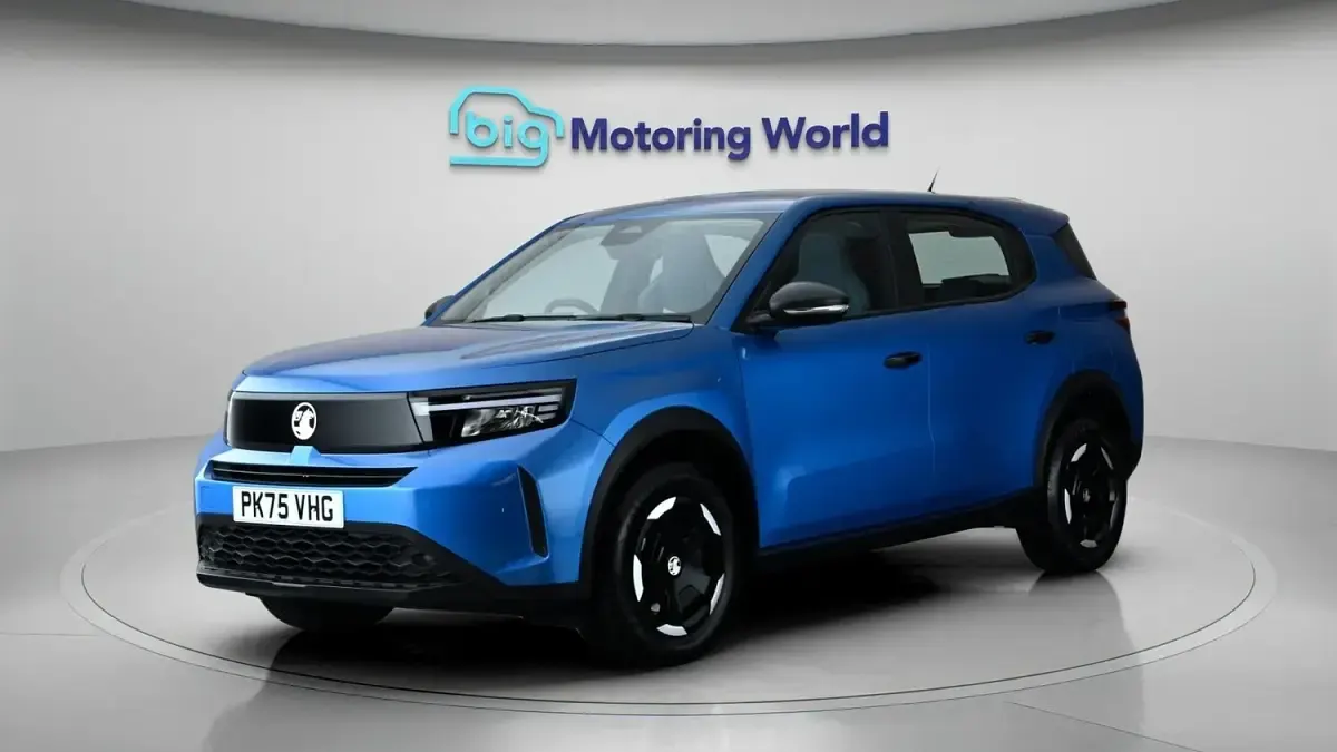 Used Vauxhall Frontera Design Edition 2025 Blue SUV