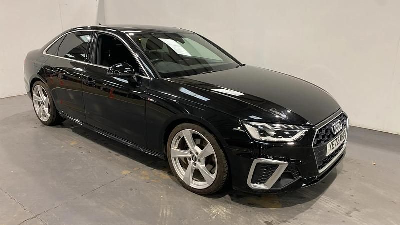 Black Used 2022 Audi A4 S-Line Sedan | £25,998 - Image 1/3