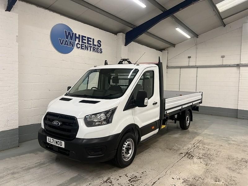 Used Ford Transit 130 HP (95 kW) 2022 White Cabriolet