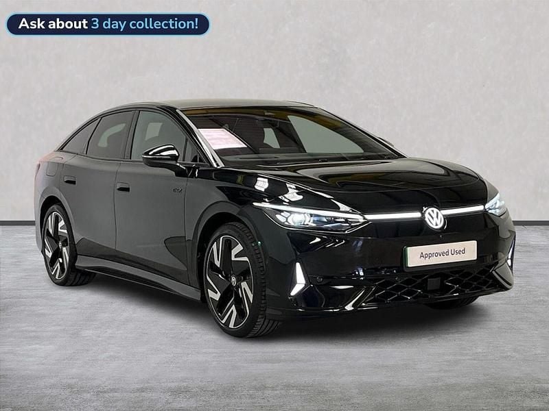 Black Used 2025 VW ID.7 GTX Sedan | £44,579 (Good price) - Image 1/4