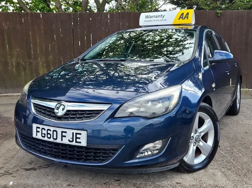 Used Vauxhall Astra SRi 2010 Blue Hatchback