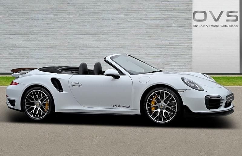 Used Porsche 911 Turbo S 2015 White Coupe