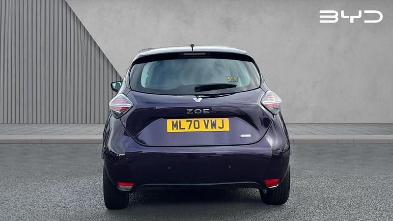 Used Renault Zoe Iconic 100 kW (136 HP) 2020 Purple Hatchback