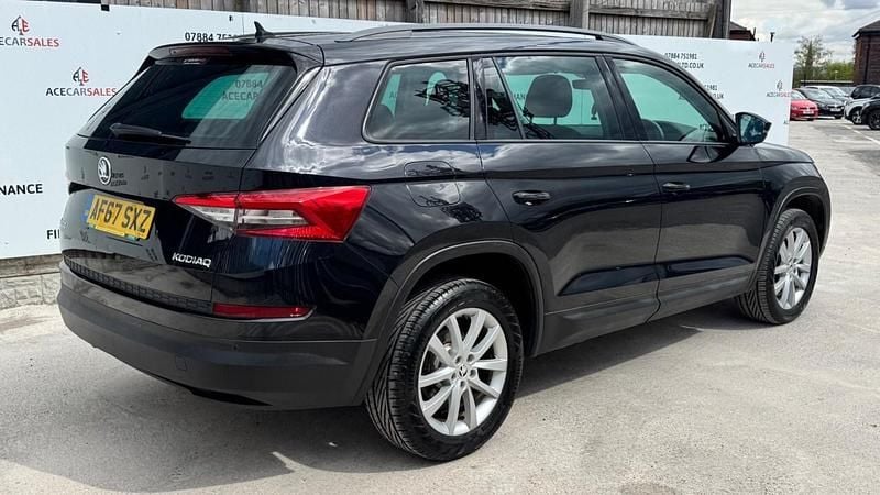 Used Skoda Kodiaq SE 150 HP (110 kW) 2017 Black SUV