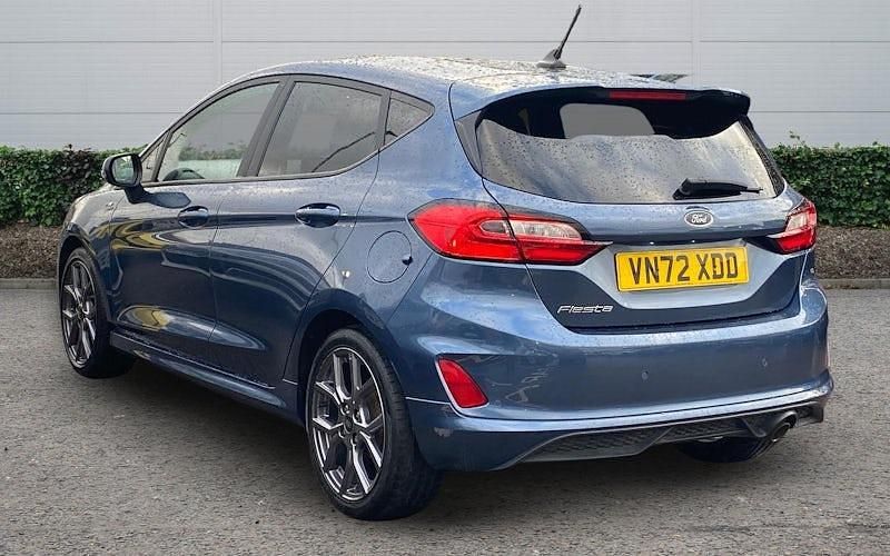 Used Ford Fiesta ST-Line 101 HP (74 kW) 2022 Blue Hatchback