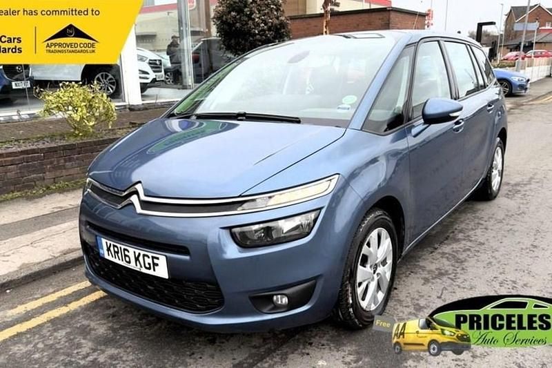 Used Citroën Grand C4 Picasso VTR Sport 120 HP (88 kW) 2016 Blue MPV