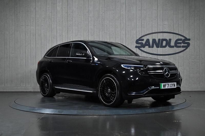 Used Mercedes EQC400 AMG Line Premium Plus 300 kW (408 HP) 2021 Black SUV