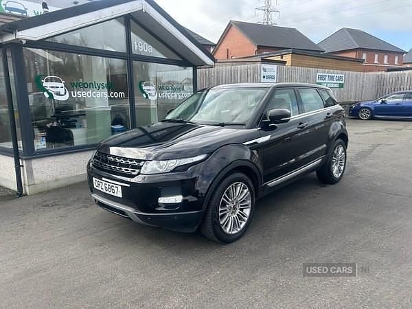 Used Land Rover Range Rover evoque Prestige 2012 Black SUV