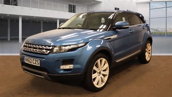 Blue Used 2012 Land Rover Range Rover evoque Prestige SUV | £8,199 (Fair price) - Image 1/1