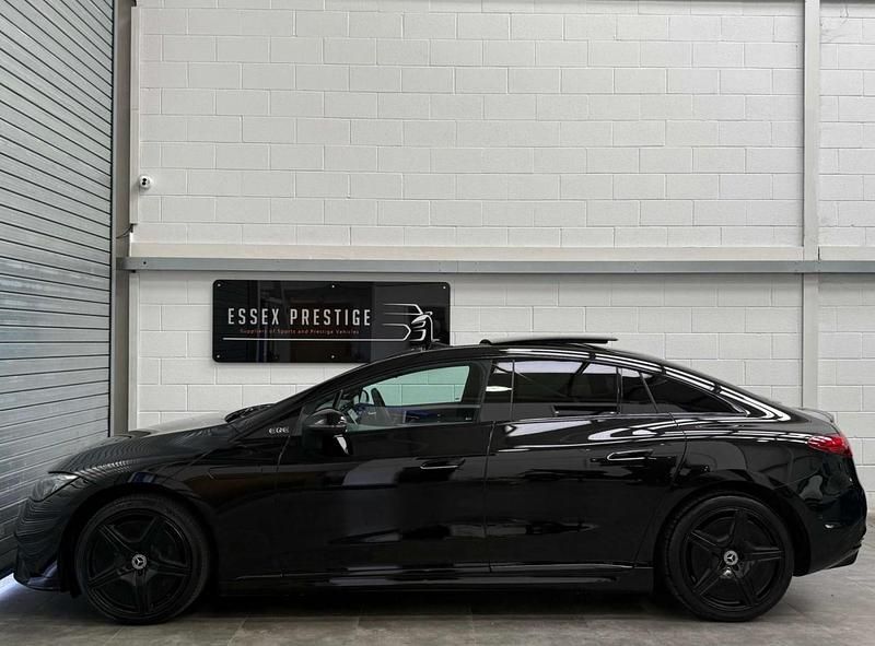 Used Mercedes EQE350 AMG Line Premium 214 kW (292 HP) 2022 Black Sedan