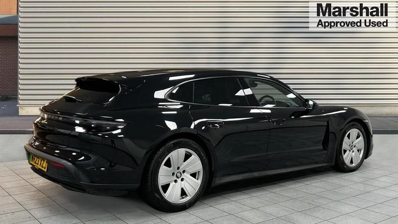 Used Porsche Taycan Sport Turismo 350 kW (476 HP) 2023 Black Estate